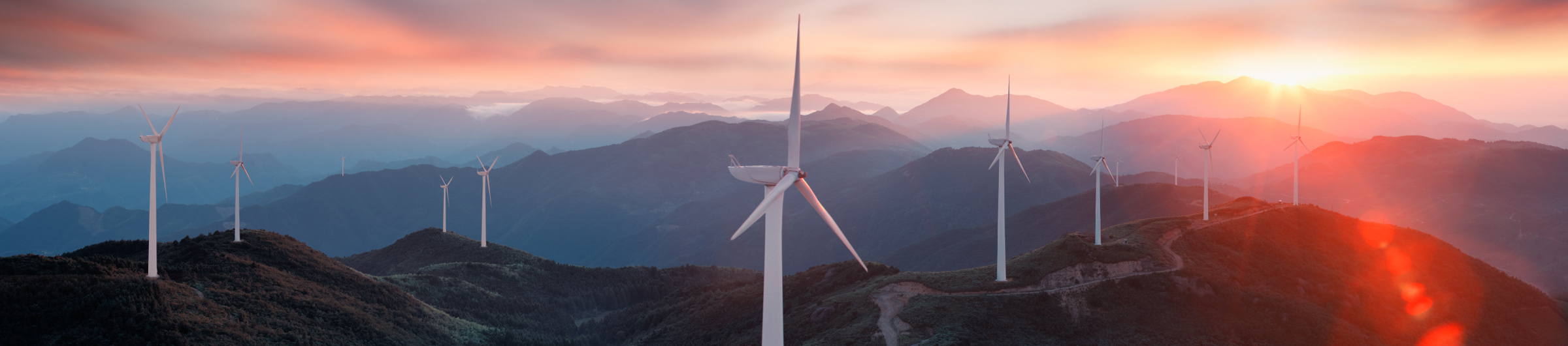 Imagen Corporativa: Paisaje con molinos de viento